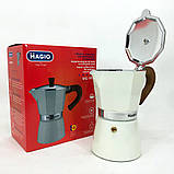 Універсальна побутова кавомолка Magio, Роторна професійна кавомолка, Кава дробарка BZ-80, фото 5