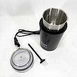 Кавомолка роторна для подрібнення кавових зерен, Універсальна побутова кавомолка для перцю KH-93, фото 9