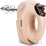 Кухонний ручний міксер хороший MAGIO, Міксер для кухонної роботи Дрібний побутовий MH-10, фото 7