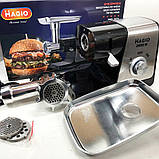 Міні м'ясорубки Magio MG-262, Електро м'ясорубка-соковижималка кухонна для дому 'ясорубки шнекові CO-17, фото 2