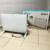 Безпечний обігрівач для дому SeaBreeze, Конвектор для опалення вологих приміщень Обігрівач гаража RQ-36, фото 3