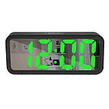 Годинник з дисплеєм температури і вологості повітря DT-6508, Годинник з показом температури і вологості JS-10, фото 8