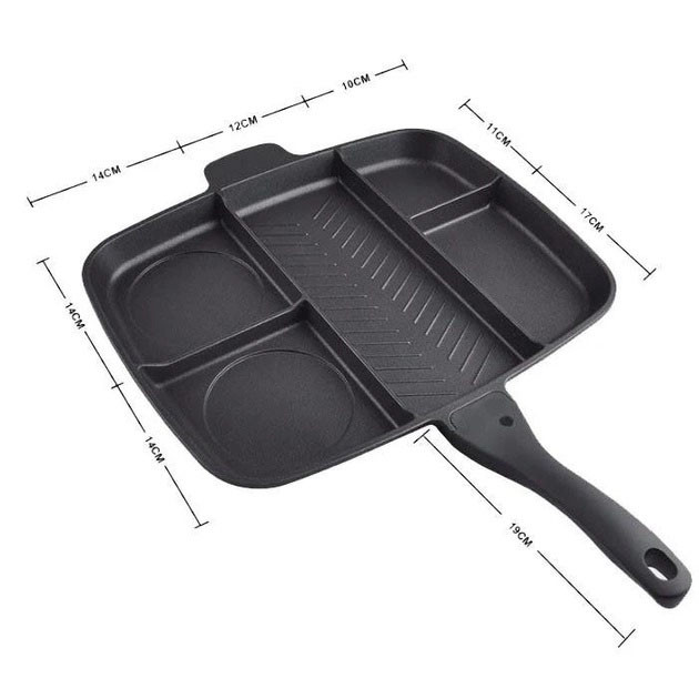 Сковорода для кухаря, Легка сковорода для повсякденного використання кухонна кухні IG-22, фото 1