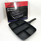 Сковорода для кухаря, Легка сковорода для повсякденного використання кухонна кухні IG-22, фото 7