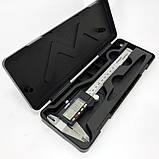 Електронний штангенциркуль 150 мм з LCD дисплеєм, Цифровий штангенциркуль циркуль HV-53, фото 3