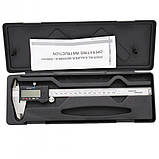 Електронний штангенциркуль 150 мм з LCD дисплеєм, Цифровий штангенциркуль циркуль HV-53, фото 6