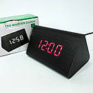 Практичний електронний годинник VST-864, Настільний годинник для офісу Світлодіодне табло AF-23, фото 6