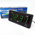 Настільний електронний годинник цифра Caixing, Настільний годинник з електронною індикацією AC-96, фото 4