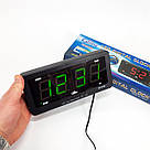 Настільний електронний годинник цифра Caixing, Настільний годинник з електронною індикацією AC-96, фото 8