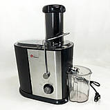 Шнекова соковижималка сік із моркви Domotec, Соковижималка для помідорів електрична AI-75, фото 7