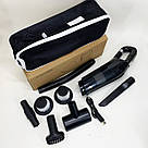 Автомобільний пилосос LT-113 потужність 120 Вт акумуляторний 30 хвилин роботи AL-16, фото 4