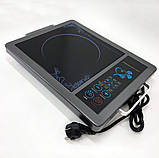 Плита підлогова потужна Domotec MS-5842 2000 Вт, Побутова плита для приготування, Міні-плита для дому HB-58, фото 9