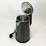 Чайник для кави електронний чайник, металевий для дому Хороший електрочайник дому AE-30, фото 5