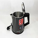 Чайник для кави електронний чайник, металевий для дому Хороший електрочайник дому AE-30, фото 8