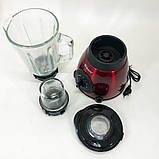 Стационарный блендер для твердых продуктов DOMOTEC, Кухонний блендер для овочів овочів QJ-21, фото 6