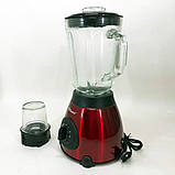 Стационарный блендер для твердых продуктов DOMOTEC, Кухонний блендер для овочів овочів QJ-21, фото 9