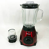 Стационарный блендер для твердых продуктов DOMOTEC, Кухонний блендер для овочів овочів QJ-21, фото 10