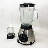 Блендер для кухні подрібнювач з чашею Domotec, Портативный блендер для смузи, Блендери кухонні GJ-97, фото 7