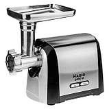 Побутова електром'ясорубка для м'яса з насадками Magio MG-269 2400 W, М'ясорубка металева SR-50, фото 2