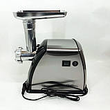 Електрична м'ясорубка з безліччю насадок Suntera SMG-5454SS 2200 Вт, Електрична м'ясорубка 2в1 HT-13, фото 8