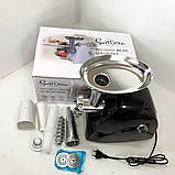 М'ясорубка з шинковкою кубиками Suntera SMG-5425B, Побутова м'ясорубка з насадками FA-13, фото 10