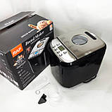 Хлібопічка сучасна RAF, Хлібопічка програми, Хлібопічка з таймером для багетів QF-67, фото 8