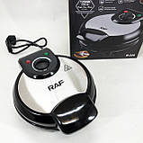 Вафельниця з антипригарним покриттям для тонких вафель, Вафельниця електрична побутова для дому ET-97, фото 10