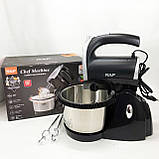 Зручний міксер для кухні RAF R.6662 1000 Вт 3 л, Міксер зі зручним регулюванням швидкості VJ-84, фото 3