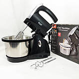 Зручний міксер для кухні RAF R.6662 1000 Вт 3 л, Міксер зі зручним регулюванням швидкості VJ-84, фото 8