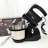 Зручний міксер для кухні RAF R.6662 1000 Вт 3 л, Міксер зі зручним регулюванням швидкості VJ-84, фото 5