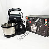 Зручний міксер для кухні RAF R.6662 1000 Вт 3 л, Міксер зі зручним регулюванням швидкості VJ-84, фото 6