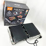 Настільний електрогриль для кухні RAF R.238 2200 Вт, Бутербродниця електрогриль, Гриль для м'яса овочів NH-75, фото 3