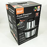 Блендер з гострим лезом RAF R.7008 6 л 1600 Вт, Блендер із подрібнювачем зручний для кухні VR-86, фото 6