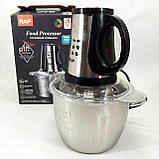 Подрібнювач м'яса RAF, Смузи блендер мейкер, Блендер побутовий електричний побутовий домашній ME-29, фото 3