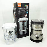 Машинка для помелу кави маленька RAF, Кавомолка для кави, Кавомолка електрична найкраща WH-66, фото 10