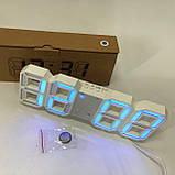 Годинник настільний цифровий електронний led LY-1089, Годинник електронний з підсвічуванням дисплея WZ-85, фото 2