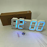 Годинник настільний цифровий електронний led LY-1089, Годинник електронний з підсвічуванням дисплея WZ-85, фото 3