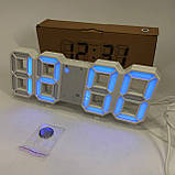 Годинник настільний цифровий електронний led LY-1089, Годинник електронний з підсвічуванням дисплея WZ-85, фото 9
