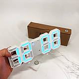 Годинник настільний цифровий електронний led LY-1089, Годинник електронний з підсвічуванням дисплея WZ-85, фото 10