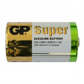 Батарейка GP Super ALKALINE LR20 1,5V