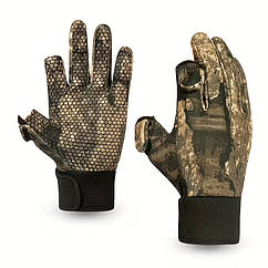 Рибальські рукавички GF розмір XL камуфляж