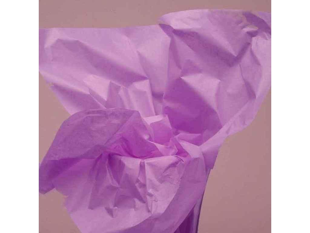 Папір Тишью 50*70см (25л/уп) ліловий №Т80-21 ТМ УПАКОВКИН, фото 1