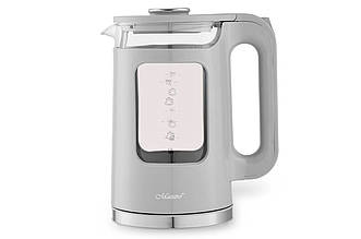 Електрочайник скляний Maestro 1.7л сірий (MR-065-GREY)