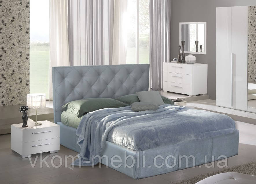 Ліжко двоспальне Брістоль 1,8*2 і 1,8*1,9 м з підйомним механізмом, фото 1