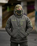 Зимовий тактичний костюм Gamma Original олива з утеплювачем Слімтекс ПП8165 ТМ, фото 5