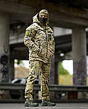 Зимовий польовий костюм Gamma фірмовий мультикам з утеплювачем Слімтекс ПП8166 ТМ, фото 4