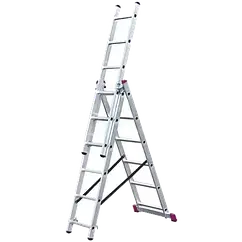 KRAUSE Corda Універсальна 3-секційна драбина 3х6 ст