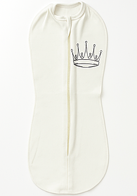 Дитяча пелюшка кокон для новонародженого немовляти європеленка для сну сповивання 0-3 місяці BST молочний 2