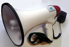 Потужний мегафон S-555 з сиреною
