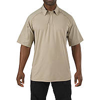 Футболка Поло тактическая с коротким рукавом 5.11 RAPID PERFORMANCE POLO - SHORT SLEEVE L Silver Tan (4101-vart)